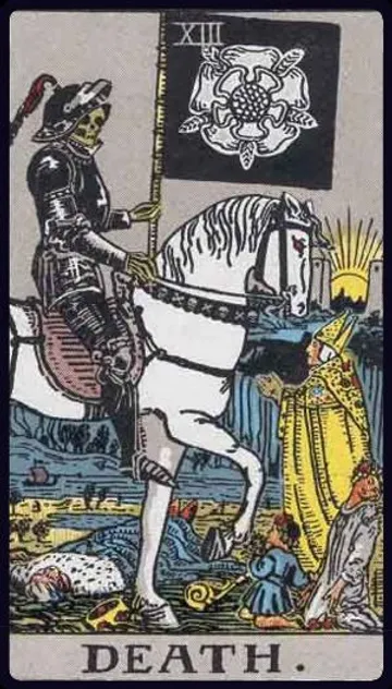 Deep dive into The Death Tarot card (XIII)! Unpack its profound symbolism, learn upright & reversed meanings, and understand its powerful message of necessary endings, profound transformation, and vital new beginnings.