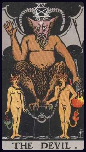 The Devil Tarot Card Meaning: Addiction, Shadow & Liberation (XV)
