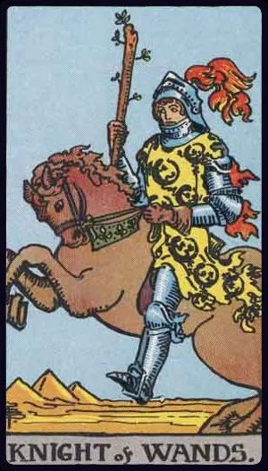 Mirrors of Humanity: Understanding the Knight of Wands